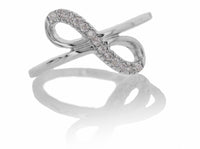 Infinity/eternity Silver Ring