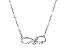 Infinity/Eternity “Love Forever” silver pendant