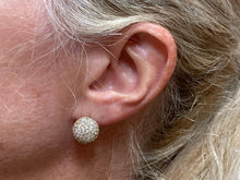 12 mm Disco “BLING” Ball Earring