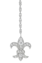 Fancy Fleur de “Y” necklace (final sale)