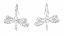 Fish Hook Dragonfly Earrings