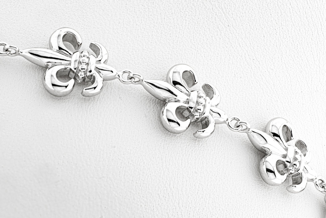 Fleur de Lis “Krisi” Bracelet
