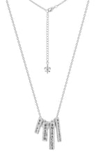 Diamond HFM Signature Charm Bib necklace